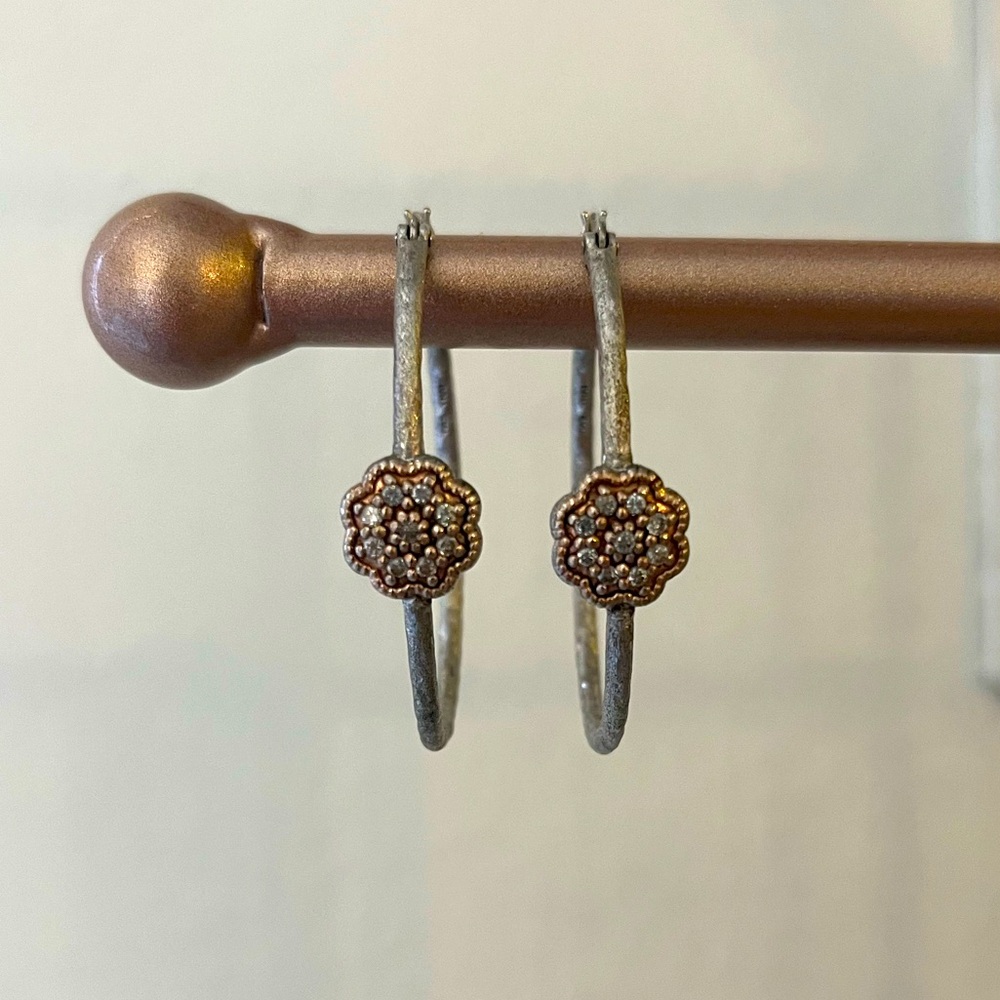 Hoop earrings